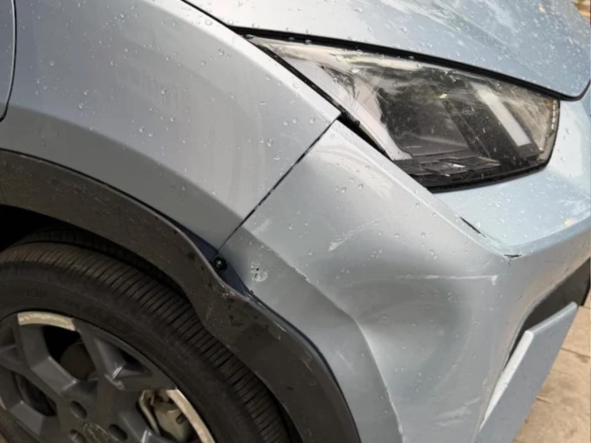 Antes: BYD tal como llegó al taller